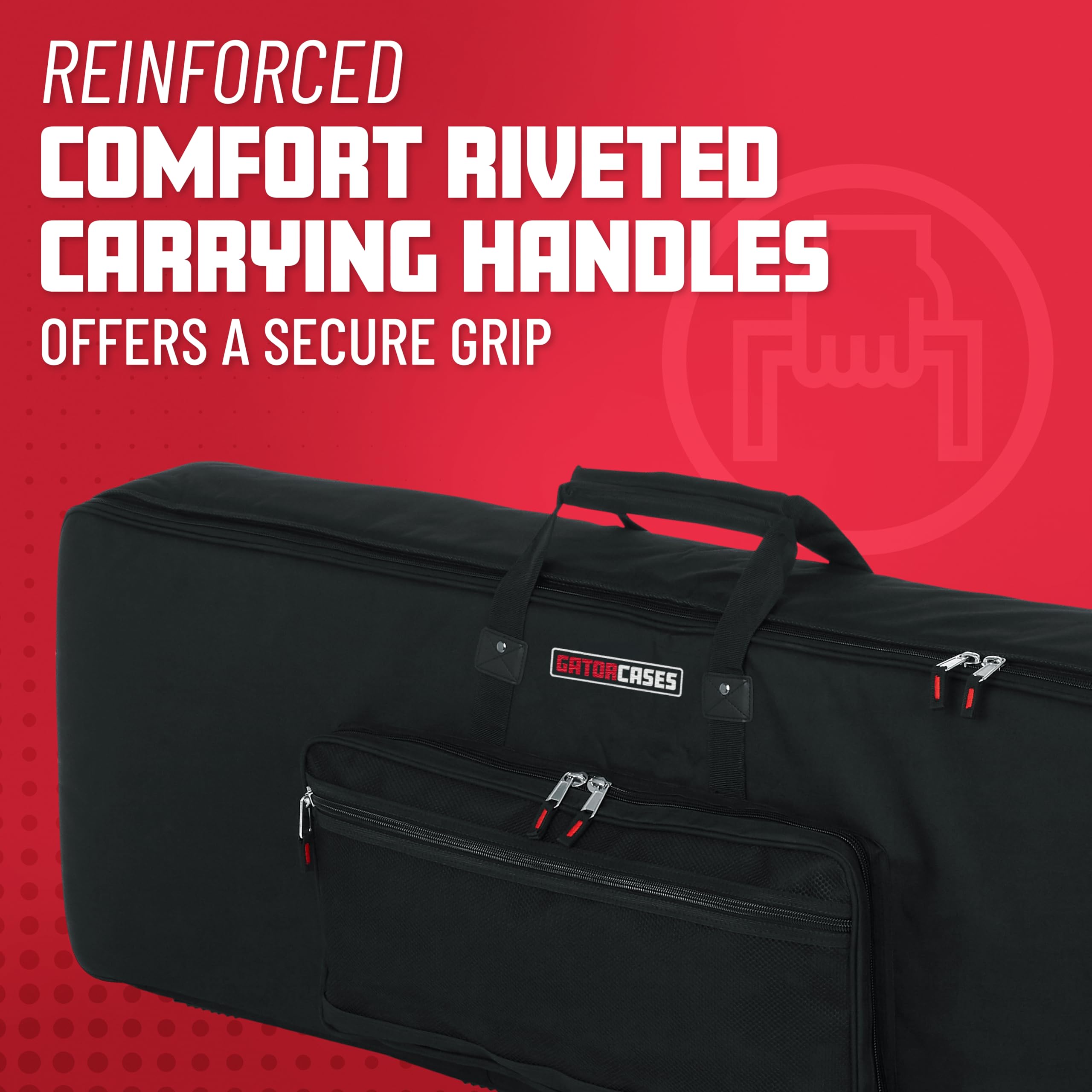 Amazon.com: Gator Cases Slim Line 88-Note Padded Keyboard Gig Bag